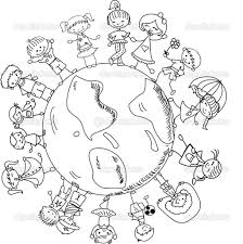 Christmas Around The World Coloring Pages Earth Day Coloring Pages Coloring Pages Free Kids Coloring Pages