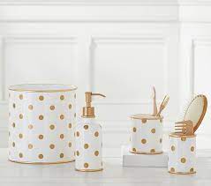 Avanti spode christmas tree 3pc lp/2ftip ceramic box set bath accessory set. Glitter Dot Kids Bathroom Set Pottery Barn Kids