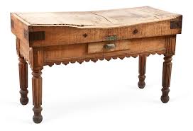French Butchers Table Butcher Block Tables Table Work Table