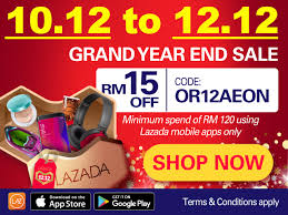 Plus the 2018 mega sales. Lazada Grand Year End Sale With Aeon Cards Aeon Credit Service Malaysia