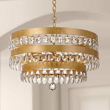 Spend this time at home to refresh your home decor style! Crystorama Perla 21 3 4 W Antique Gold Crystal Chandelier 20a39 Lamps Plus