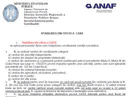 A) prestatii suportate din bugetul asigurarilor sociale de stat, inclusiv cele acordate pentru accidente de munca si boli profesionale; Stabilirea Din Oficiu A ContribuÈ›iei De AsigurÄƒri Sociale De SÄƒnÄƒtate Cass PrecizÄƒri Noi È™i Importante De La Anaf Cabinetexpert Ro Blog Contabilitate