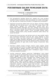 Maybe you would like to learn more about one of these? Soal Tes Duta Kampus Jawabanku Id