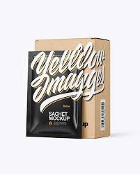 Download Download Paper Glossy Chocolate Bar Mockup Top View Yellowimages Kraft Paper Box With Glossy Sachet Mockup In Sachet Mockups On A Collection Of Free Premium Photoshop Smart Object Showcase Moc