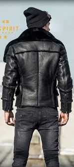 Men S Shearling Jacket Turmeric Wool B3 Flight Jacket Short Fur Leather Jacket Australia Wool Man Mens Shearling Jacket Cool Jackets For Men Leather Jacket Men