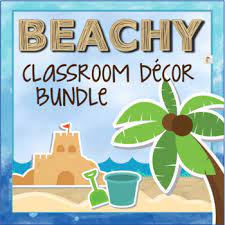 A few years back, we featured the amazing ocean themed classroom of my good f. Beach Theme Room Decor Worksheets Teaching Resources Tpt