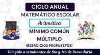 94. Mínimo común múltiplo 2 || Aritmética || Ciclo anual 6to y 1ro de Sec.