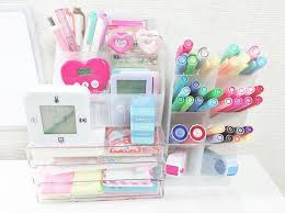 どこで買ったの 勉強垢で問い合わせ殺到の人気ステショ haruharu ハルハル 子供部屋 女の子 収納 インテリア 収納 カワイイ部屋