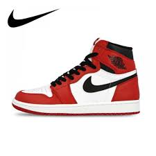 Air Jordan High Tops Black And Red Original Authentic Nike Air Jordan 1 Retro High Top Og Authentic Fashion Red White Breathable Men S Basketball Shoes 555088 101 Www Monteiros News Air Jordans Red Sneakers Sneakers Men Fashion