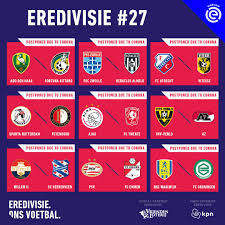 De 18 eredivisieclubs gaan virtueel de strijd aan in fifa 21 ultimate team. Eredivisie English On Twitter All Matches In Matchweek 27 And Matchweek 28 Next Weekend Are Postponed The Dutch Government Has Decided To Cancel All Events With More Than 100 Visitors
