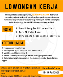 Menyusun rencana dan agenda kerja verifikasi dan sinkronisasi data calon p3k guru agama pada sekolah negeri. Sekolah Papua Harapan Home Facebook