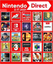 The live stream event took place on nintendo's official streaming channels on twitch, youtube, and social media. Rylade475 Mark Ryan On Twitter Nintendodirect Bingo Card Is Good To Go