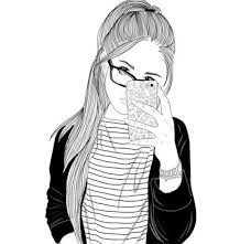 Noir Et Blanc Dessin Suivre Fille Dessin Noir Et Blanc Dessins De Fille Fille Noir Et Blanc