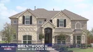 First Texas Homes The Brentwood Ii Floor Plan Video Tour Youtube New Homes Texas Homes Brentwood
