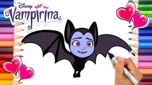 Do you love drawing and coloring?then dow. Vampirina Going Batty Coloring Page Vampirina Coloring Book Disney Jr Printable Coloring Page Youtube