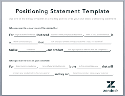 What is a brand positioning statement? 12 Positioning Statement Examples Best Template