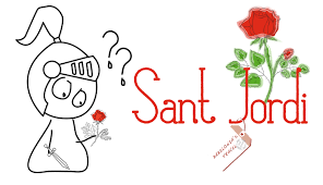 Sant Jordi y la rosa de la alegría de vivir