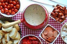 Easy Pizza Fondue A Pretty Life In The Suburbs Easy Pizza Appetizer Recipes Healthy Breakfast Recipes