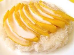 Thai Coconut Mango Sticky Rice So Excited To Try This At Home One Of My Favourite Dishes Of All Time Mango Sticky Rice Food Sticky Rice