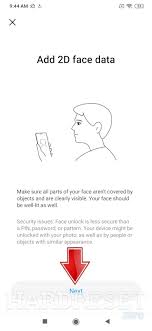 · ahora configure otro bloqueo de pantalla. Como Configurar El Reconocimiento Facial En Xiaomi Mi 9 Se Mostrar Mas Hardreset Info