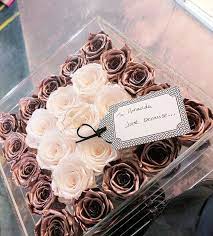 Fleurs D Epargne The Saving Flowers Vancouver Flowers Roses Preserved Roses Rose Bucket Boxed Flowers Flower Box Gift Flower Boxes Luxury Flowers