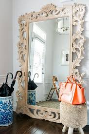 Entryway Decorating Ideas Inspiration Big Floor Mirrors Home Decor Modern Interior Design