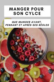 Epingle Sur Cycle Feminin