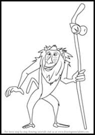 How To Draw Disney S The Lion King Cartoon Characters Drawing Tutorials Drawing How To Draw Disney S The Lion King Illustrations Drawing Lessons Step By Step Techniques For Cartoons Characters > movie characters > characters from the lion king > rafiki. how to draw disney s the lion king
