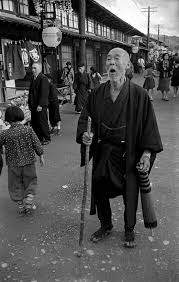 Black And White Kimono For Men L X I B V Japanese Old Man Japanese Men Vintage Japan