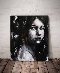 SONJA (PORTRAIT SERIES #5), Painting, Acrylic