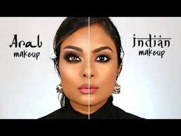 Arab Makeup Vs Indian Makeup Indian Eye Makeup Indian Makeup Arabic Makeup