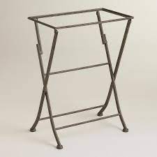 This gorgeous white butler tray is a perfect bedside table. Butler Grey Tray Stand