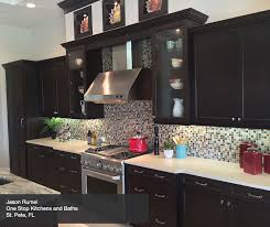 Maple cabinetry— a strong, resilient hardwood that will modernize your kitchen. Casual Maple Kitchen In Expresso Finish Kitchen Craft