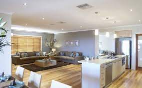 Kuche Und Familienzimmer Familienzimmer Kuche Openplan Und Open Plan Kitchen Living Room Living Room And Kitchen Design Open Concept Kitchen Living Room