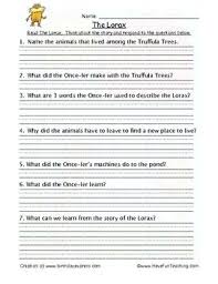 This covers everything from disney, to harry potter, and even emma stone movies, so get ready. Havefunteaching Reading Comprehension Worksheets Dr Seuss Classroom The Lorax