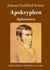 Apokryphen Von Johann Gottfried Seume Portofrei Bei Bucher De Bestellen