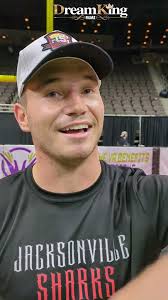Jacksonville Sharks QB Tyler Huff post game interview after win over Quad  City #arenafootballleague
