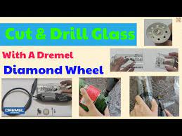 Cut Glass With A Dremel Diamond Wheel