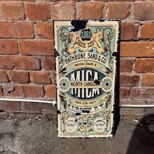 Bespoke metal work designed and made in the uk. Extra Large Signs