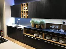 Here's our ikea painted kitchen cabinets for our custom kitchen nook on an open wall. All The Cool Characteristics Of Modern Kitchen Cabinets