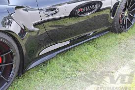 The moshammer porsche turbo 991 comes on 21 inch radinox wheels. Side Skirt Set 991 1 Turbo S Moshammer Satin Black