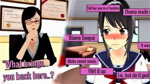 ALL DIFFERENT OUTCOMES with the NEW GUIDANCE COUNSELOR | Yandere Simulator  - YouTube