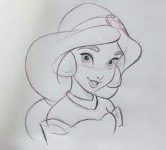 Dessin princesse disney facile a faire. Apprendre A Dessiner La Princesse Jasmine De Disney