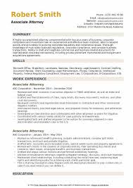 associate attorney resume samples