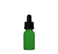 Buy CR Matte Green Glass Dropper Bottles 15 ml