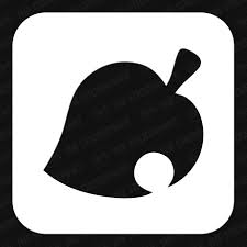 Animal Crossing New Leaf Square Logo Vinyl Decal 12 Inches Animal Crossing Leaf Animal Crossing Square Logo