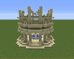If you can't figure out the lever order, use a pickaxe to mine behind the second lever and you will find a chest. Roman Temple Blueprints For Minecraft Houses Castles Towers And More Grabcraft