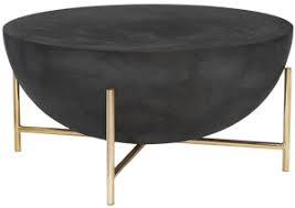 Roxanna coffee table by safavieh (2) $458. Darbuka Brass Coffee Table Decorist