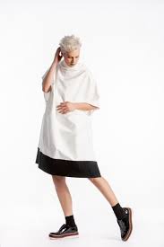 Women Dress White Dress Japanese Clothing Tunic Dress Sleeveless Coat Deconstructed Dress Avant Garde Dress Loose Dress Plus Size Japanese Outfits Avant Garde Dresses White Dress Leggings