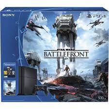 Sony Playstation 4 500gb Star Wars Battlefront Bundle Jet Black 3001356 Best Buy Star Wars Battlefront Battlefront Playstation 4 Console